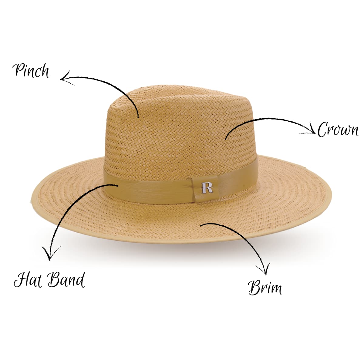 Straw Hat Florida Natural - Fedora for Women